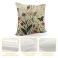 thumbnail image 4 of YINGXI Throw Pillow Cover,Flower Decoration for Sofa Couch 20x20in, 4 of 5