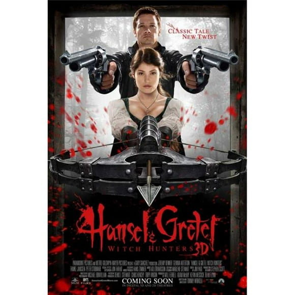 Pop Culture Graphics MOVGB30805 Hansel & Gretel Witch Hunters Movie Poster, 11 x 17