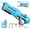 Blue, variant on 3 Modes Automatic Electric Water Squirt Toy, 460ML Capacity 32Ft Long Range Triple Nozzle with 2 Rechargeable Batteries for Summer Pool Beach Outdoor Fun