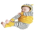 thumbnail image 2 of Ensemble de Pantalons Longs pour Bébés Garçons Filles à Capuche Rayé, 2 of 5