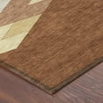 thumbnail image 3 of Addison Rugs Chantille Indoor/Outdoor Transitional Geometric Paprika Machine Washable Rectangle Rug, 8' x 10', 3 of 8