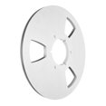 thumbnail image 1 of 10 Inch 1/4 Inch Empty Tape Reel for All Open Reel Machine Replacement, 3 Wind Resistance Holes Aluminum Alloy Takeup Reel for Recording, Professional Noise Reduction, 1 of 8