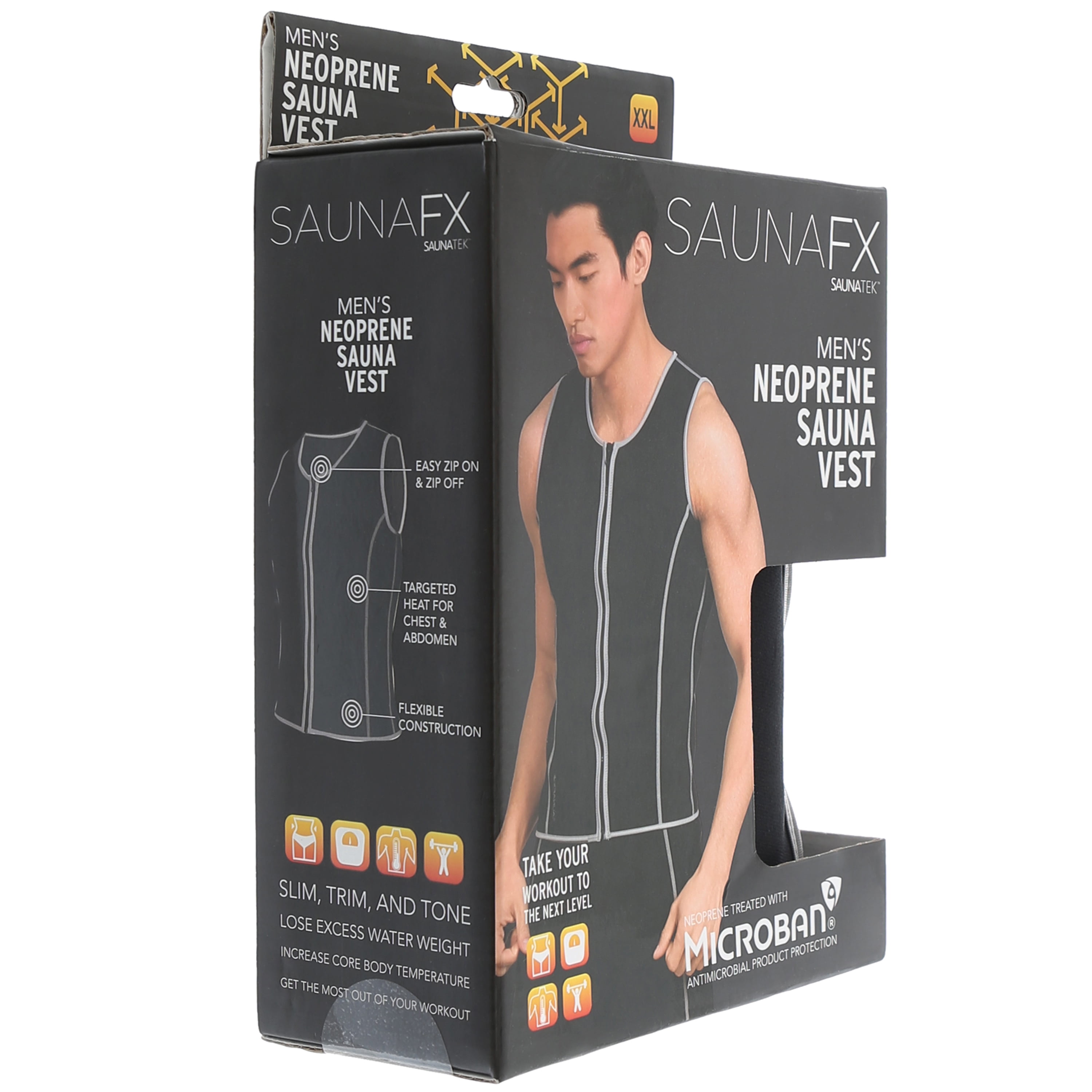 saunafx women's sauna vest