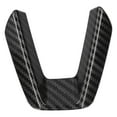 thumbnail image 2 of Steering Wheel Trim, Car Steering Wheel Trim Cover Sticker Interior Moulding Fit for3 Axela for CX-4 for CX-5, 2 of 8