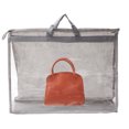 thumbnail image 5 of Unique Bargains Handbag Dust Bags Clear Storage Organizer Dustproof Cover Light Gray XL, 5 of 5