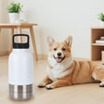 thumbnail image 3 of Distributeur d'Eau Portable pour Animaux - Design en Acier Inoxydable Durable - Adapté aux Animaux pour une Utilisation Intérieure et Extérieure, 3 of 4