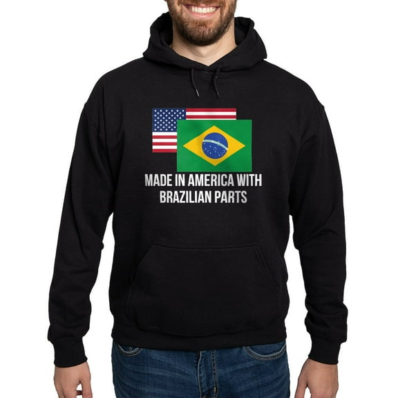 CafePress - Brazilian Parts Hoodie - Pullover Hoodie, Classic, Comfortable Hooded Sweatshirt
