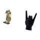 thumbnail image 5 of Figura De Caballero Nórdico En Resina, Arte Abstracto, Adorno, Escultura Para Escritorio, Armario, Mesa De Oficina, Centro De Mesa, Entrada, Estatua Con Gesto De Mano De Roca, Artesanía, 5 of 8