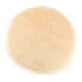 thumbnail image 1 of Cojín De Asiento De Piel Sintética Sunnimix Cojín De Piel De Oveja Artificial Beige 35cm Cojín de asiento suave, 1 of 8