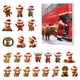 thumbnail image 1 of Calendario de Adviento de Navidad 2025 con Vacas. Adorno Colgante para El Calendario de Adviento de Los 24 Días de Navidad., 1 of 6
