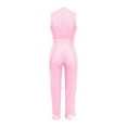 thumbnail image 7 of TTUHYWXI Women Cocktail Party Romper Fashion Sequin Clubwear Jumpsuit Sexy Off Shoulder Sleeveless Bodycon Rompers Overalls (Gold, L), 7 of 7