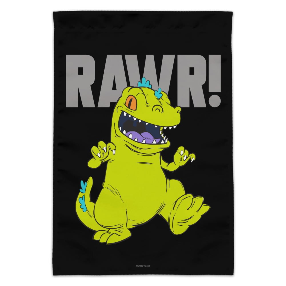 Rugrats Reptar Rawr! Garden Yard Flag - Walmart.com