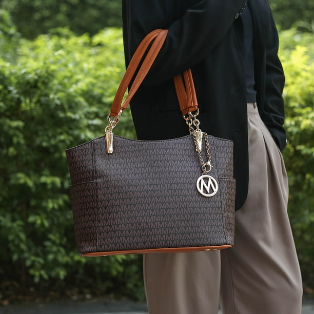 MKF Collection Savannah Women's Tote Bag With Wristlet Wallet