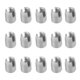 thumbnail image 4 of Inserto de Rosca de Tornillo autorroscante Ticfox 20 Piezas de Acero Inoxidable SUS303 M8 x 15 mm, 4 of 14