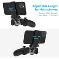 thumbnail image 3 of Clip Mount for X-Series S/X, for Xbox One/S/X, Controller Phone Foldable Clamp Holder Cellphone Stand with Adjustable Bracket for X-Series S/X, for Xbox One/S/X Wireless Controller, 3 of 5