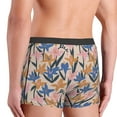 thumbnail image 4 of Kdxio Men's Boxer Briefs with Lilies Flowers Print - Comfortable and Breathable Underwear for Everyday Wear, 4 of 7