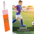 thumbnail image 4 of Brazalete de competición de líder de banda de capitán de fútbol para niños (naranja), 4 of 5