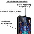 thumbnail image 3 of DALUX Ultra Slim PC-TPU Phone Case Compatible with T-Mobile REVVL 4 Plus / REVVL 4+ (2020) - Teal Demon, 3 of 3