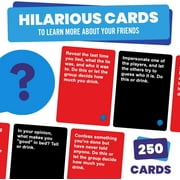 Do or Drink Lets Get Personal Icebreaker Card Games Drinking Games for Adults with 250 Cards