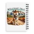 thumbnail image 2 of Welcome Fall Western Cowboy Shiba Inu Enjoys Majestic Autumn Spiral Bound Journal Shibas Dog Lovers Gifts Idea 5x7in Spiral Notebook - 01007, 2 of 5