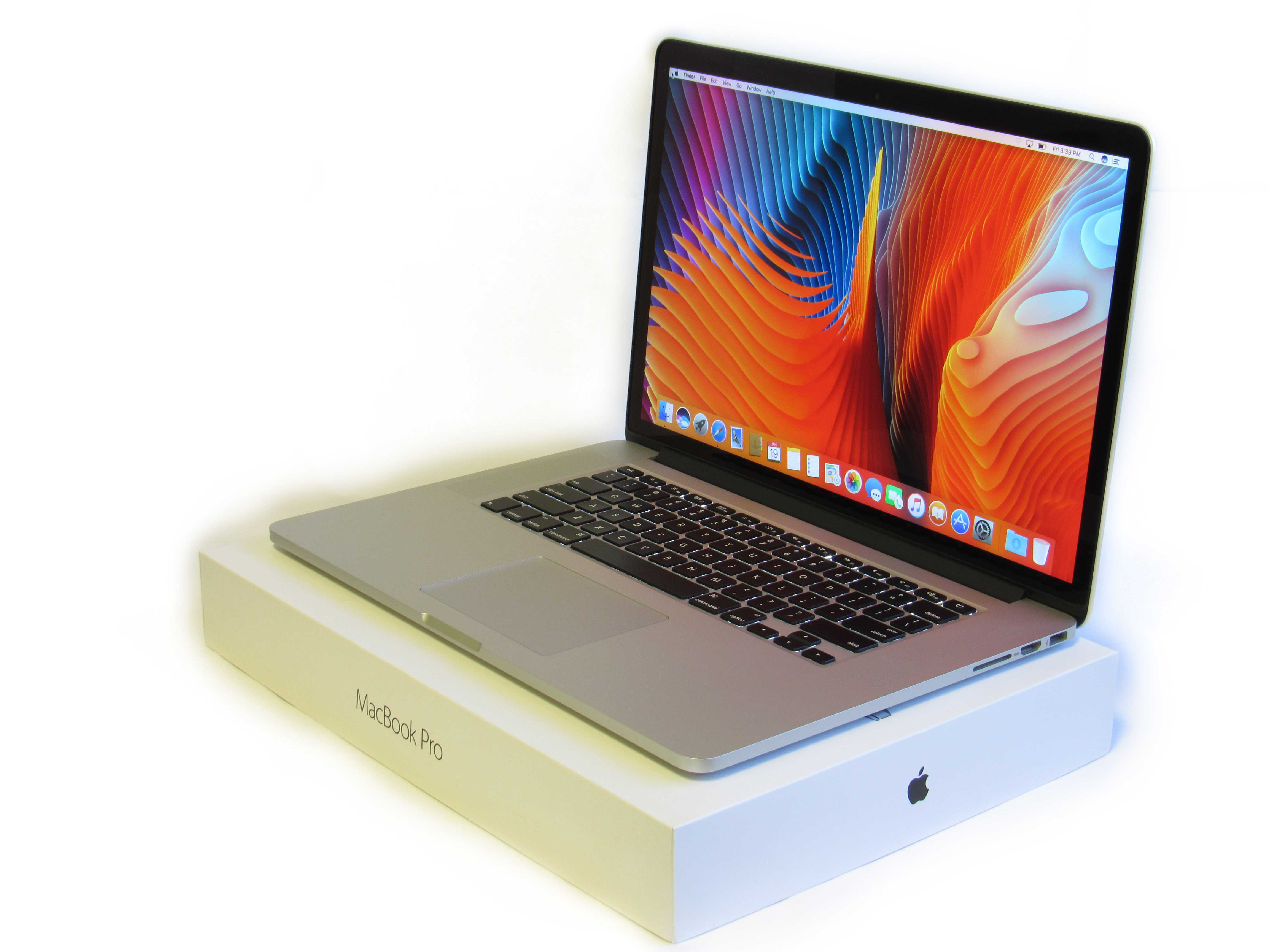 Pre-Owned Apple MacBook Pro 15-Inch Retina Laptop i7 2.5GHz • 16GB DDR3 Ram • 2TB SSD • Radeon R9 M370X 2GB Video • MJLT2LL/A • OS X Mojave (Good) - image 3 of 4