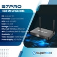 thumbnail image 4 of Latest S-uperBox S-7 Pro 2026 Fully Loaded, 4GB RAM+32GB ROM for Family Entertainment, S-uper Box S-7pro 6K Smart TV Box with Voice Remote, Time Shift & Parental Controls, 4 of 20