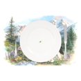 thumbnail image 2 of Ryvnso Placemats Set of 4 Eagle Watercolor View Dining Mats Heat-Resistant Non-Slip Washable Table Mat, 2 of 8
