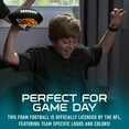 thumbnail image 5 of Franklin Sports NFL Jacksonville Jaguars Football - Kids Foam Football - Soft Football - Mini Size - Perfect for Gameday - 8.5" 3D logos!, 5 of 7