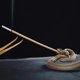 thumbnail image 3 of Incense Coal Tongs Brass Incense Burner Accessory Retro Style Censer Use 13.00X2.00X1.00CM 1Set, 3 of 4