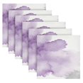 thumbnail image 6 of Iauyy Satin Napkins Set of 4- Purple Shading DIY Printing Decoration Cloth Napkin- Easy Care for Home/Party, 6 of 8