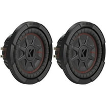 Kicker (2) 48CWRT84 CompRT 8" Subwoofer, DVC, 4-ohm Bundle