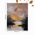 thumbnail image 3 of Qisvanset Abstract Landscape Canvas Wall Art Print 15.75x11.81 Inches, 3 of 8