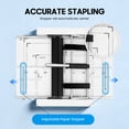 thumbnail image 2 of A3 Folding Binding Machine, 2-in-1 60W Paper Folding Machine Booklet Maker Binding & Folding Machine with Visible Panel About 200-300 Books/H Max, 2 of 10