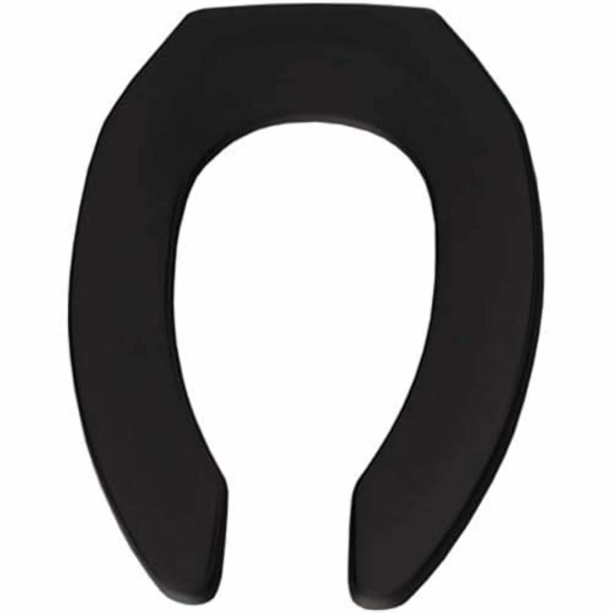 Bemis Commercial Heavy-Duty Plastic Toilet Seat Black