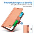 thumbnail image 5 of SaniMore for Samsung Galaxy S23 2023 Case, PU Leather Magnetic Flip Folio Shell with Card Holders RFID Blocking Kickstand Shockproof TPU Magnetic Closure Business Cover For Galaxy S23, Rosegold, 5 of 9