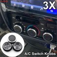 thumbnail image 1 of 3pcs/set For Toyota Tacoma Platz Vios Vitz Yaris Echo Scion xB AC Switch Knob Aluminum Alloy Air Conditioning Heat Control Knobs~8760, 1 of 1