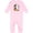 AD-Pink, variant on Little Ghost 1st Birthday Baby Romper Coveralls