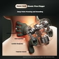 thumbnail image 3 of Realistic Hand-Feel Massager with Heat – Shiatsu Neck and Back Massager, Adjustable Straps for Shoulders, Arms, Legs, Rechargeable Wireless Home Massage Therapy, 3 of 6
