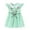 Green, variant on WOLLED Toddler Kids Girl Summer Dresses Doll Collar Embroidered Princess Dress Baby Cotton Short Sleeve Sundress Dress for 1-6 Years