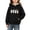 Black, variant on qelini Halloween Sweatshirt Kids 3-14 Years Long Sleeve Pullover Sweatshirt with Front Pocket for Boys Girls Print Cloths