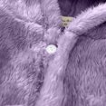 thumbnail image 5 of HFHAPW Boys Girls Bathrobes,Toddler Boy Girl Robes,Children's Plush Soft Coral Fleece Hooded Pajamas Sleepwear for 18-24M 2T 3T 4T 5T 6T 7T 8T 9T 10T 11T 12T Kids(Purple,4-5 Y), 5 of 5
