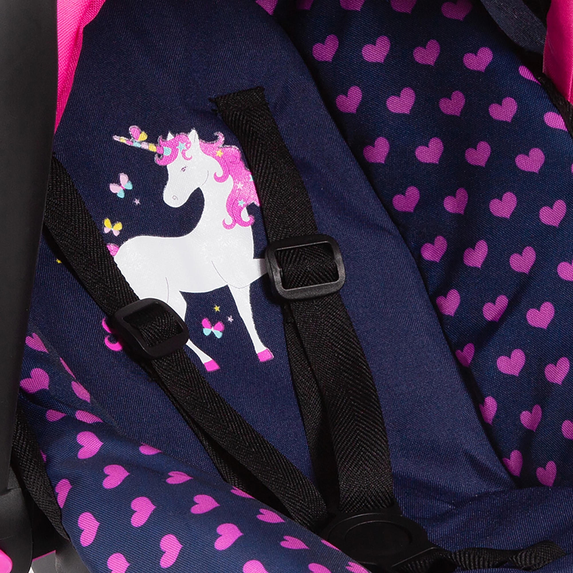 Bayer Design Baby Doll Car Seat with Canopy, Blue & Pink photo 8