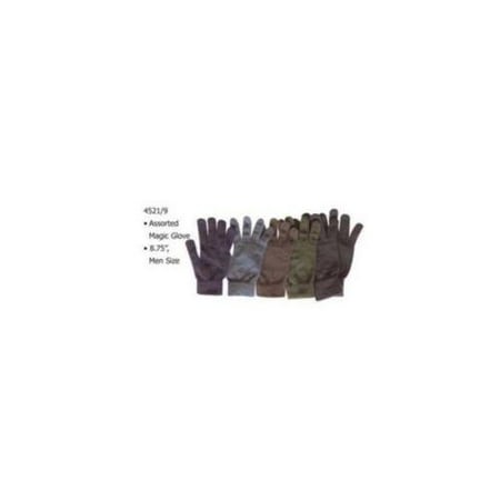 DDI 893351 8. 5 Mens Assorted Magic Gloves