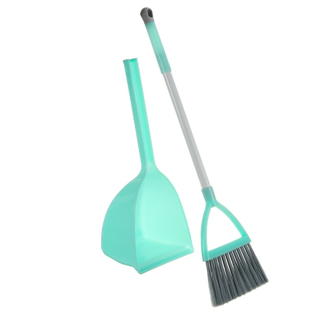 Toddlers Kids Housekeeping Cleaning Tool Mini Broom and Dustpan Set