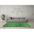 thumbnail image 3 of Ahgly Company Indoor Square Persian Emerald Green Traditional Area Rugs, 5' Square, 3 of 4