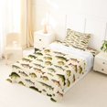 thumbnail image 3 of Manfei Hippie Freshwater Fish Twin Sheets, Wildlife Bedding, Cream, 3pcs, 1 Flat Sheet, 1 Fitted Sheet and 1 Pillowcase, 3 of 6