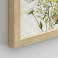 thumbnail image 5 of PixonSign Framed Wall Art Multcolor Wildflowers Collage Posters, Set of 4 Classic Vintage Countryside Floral Canvas Prints, Retro Nature Botanical Prints Wall Décor for Home Decor - 11"x14" Natural, 5 of 5