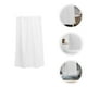 thumbnail image 2 of Cortina decorativa de baño de color liso, cortina de ducha colgante impermeable con ganchos, 2 of 8