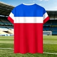 thumbnail image 4 of 2026 USA Soccer Jersey for Women, V-Neck Short Sleeve America Soccer Shirt, American Soccer Fan Jersey for Game Day Stadium Watch Party Casual Summer Wear (L, #BU), 4 of 6