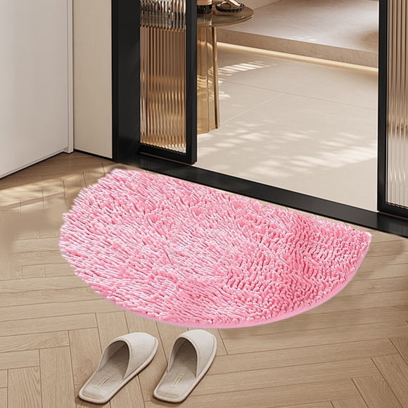 Tapete absorbente para baño | Alfombra antideslizante de espuma para entradas, alfombra de secado rápido para inodoro y interiores, lavable a máquina, 35x50cm, roja/rosa/beige/azul/gris, ultrafina y